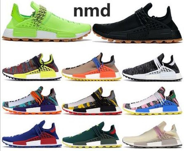 

2020 nmd human race pharrell williams men's & women's know soul infinite species solar pack mother designer fashion sport shoes 36