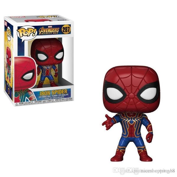 

bravo discout now sales products new arrival xmas gift funko popiron spiderman & superman vinyl action figure with box gift toy good quality