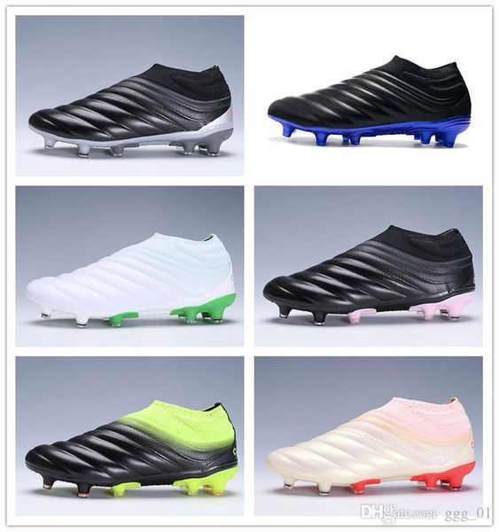 

2019 quality mens champagne solar copa 19 fg soccer cleats world cup soccer shoes copa mundial football boots