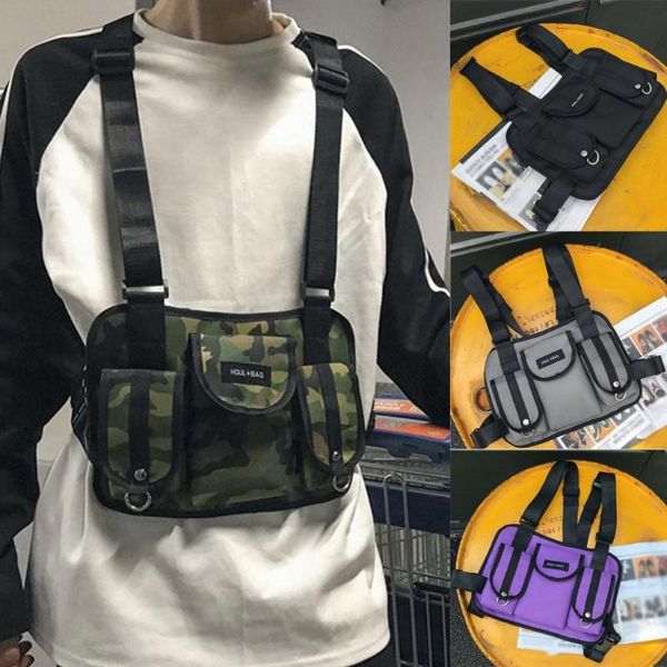 

2019 fashion judi chest rig waist bag hip hop streetwear functional tactical chest bag cross shoulder bags bolso kanye west a28