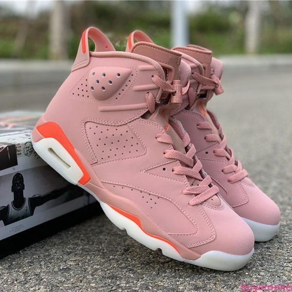 

pink aleali may x bright pink basketball shoes 6s designer sport sneakers popular trending shoes for men womens trainers shoes in stock