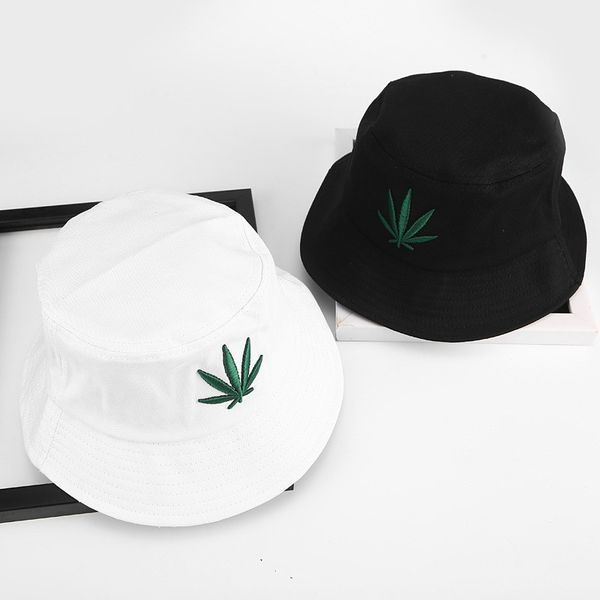 

men women bucket hat hip hop fisherman panama hats embroidery cotton outdoor summer casual swag bob visor bucket cap, Blue;gray