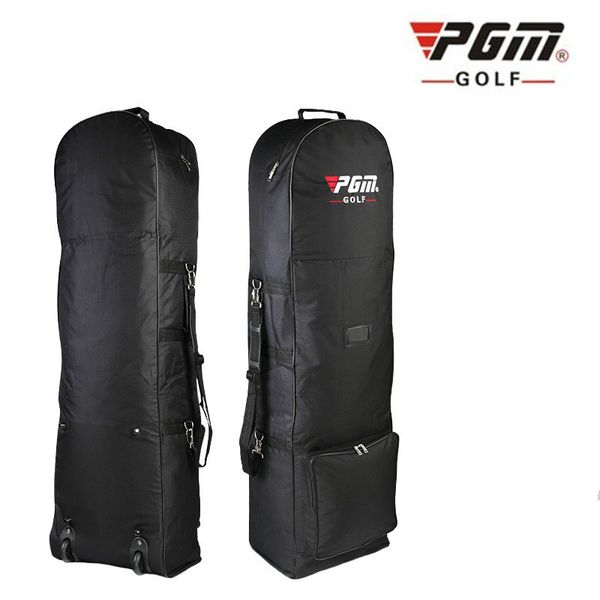 

golf bag travel with wheels large capacity storage bag practical golf aviation foldable airplane travelling nylon bags