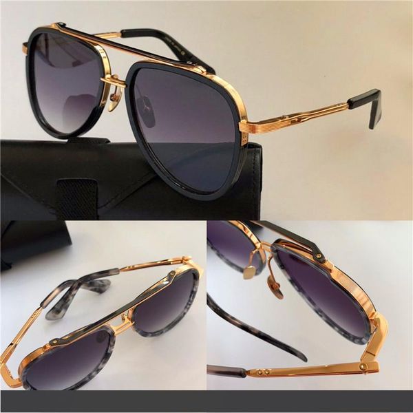 

новые роскошные дизайнерские солнцезащитные очки двенадцать топ ретро мода стиль квадратная рамка открытый защита уф 400 очки с оригинальной, White;black