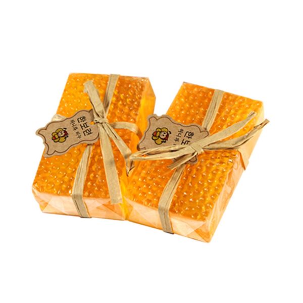 Aceite Esencial Natural miel hecho a mano jabón cuidado Facial blanqueamiento Control de aceite Peeling glutatión arbutina miel limpieza Facial jabón 90g