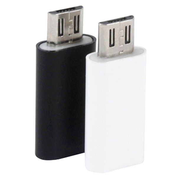 

type-c female connector to micro usb 2.0 male usb 3.1 converter data adapter high speed android certified cell phone accessories