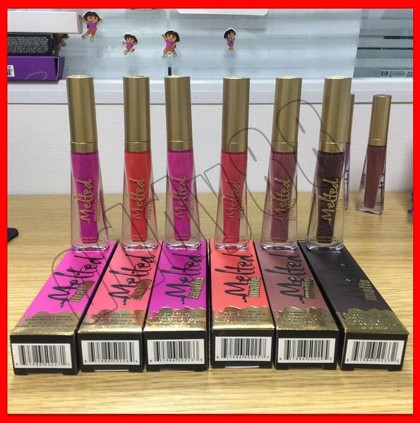 

new lip makeup face melted matte lip gloss make up 12 colors melted liquified matte long-wear lipsticks