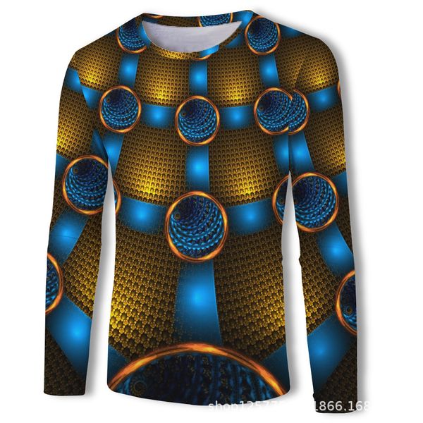 

mens designer 3d printed long sleeve t-shirt clotheshkcj, White;black