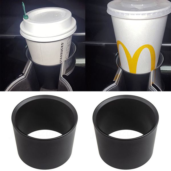 

drink holder water cup fixer abs car water cup holder cover insert expander adapter auto products for model 3