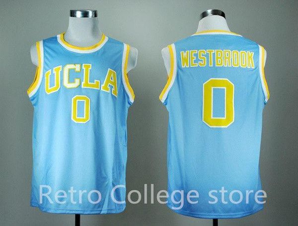 

mens russell westbrook #0 ucla bruins blue mens 100% double stitched basketball jerseys xs-6xl vest jerseys, Black;blue