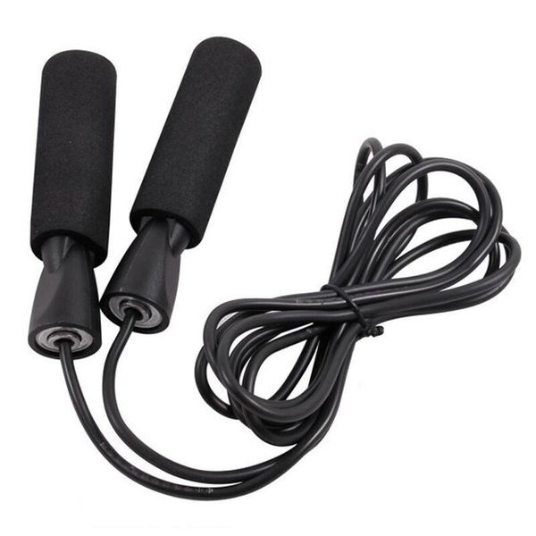 

dhl shipping 2020 exercise equipment adjustable skipping sport jump rope bearing skip rope cord speed fitness aerobic jumping black