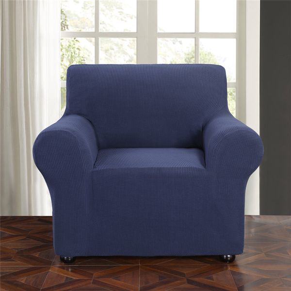 

stretch chair slipcover sofa cover furniture protector cover small checks jacquard sofa chair covers for living room