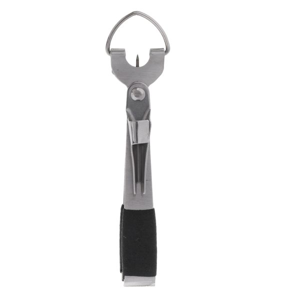 

4 in 1 fly fishing clipper line nipper cord cutter knot tyer jig eye cleaner