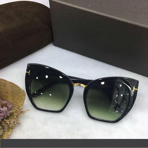 

women designer samantha shinny black cropped cat eye sunglasses mod 553 fashion brand sunglasses new with box, White;black