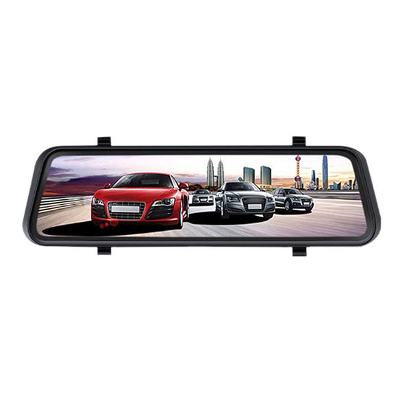 

new 9.35-inch car dvr streaming media dual lens intelligent rearview mirror driving recorder hd reversing image