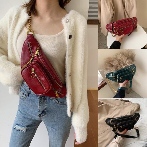 

сумки женщин сумки сумка мода спорт талия водонепроницаемого мешок плечо двойная молния crossbody сумка для женщин sac основного фам