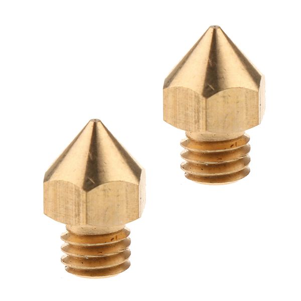

2pieces mini metal nozzle for 1.75 filament v6 nd extruder 3d printer parts