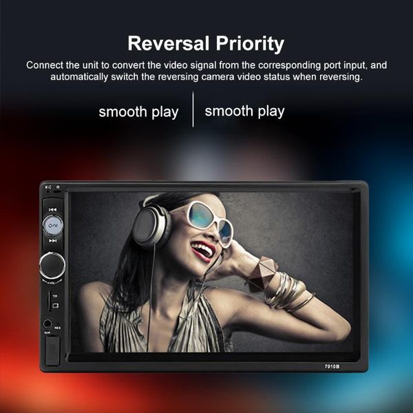

universal 2 din car multimedia player auto radio bluetooth multimedia player autoradio 7" touchscreen car stereo mp5
