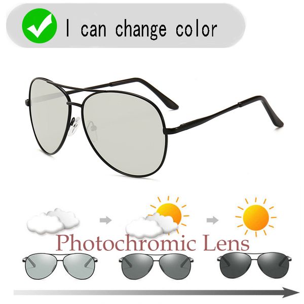 

pchromic polarized sunglasses for men women vintage driving eyewear fishing sun glasses shades eyeglasses aviation outdoor, White;black