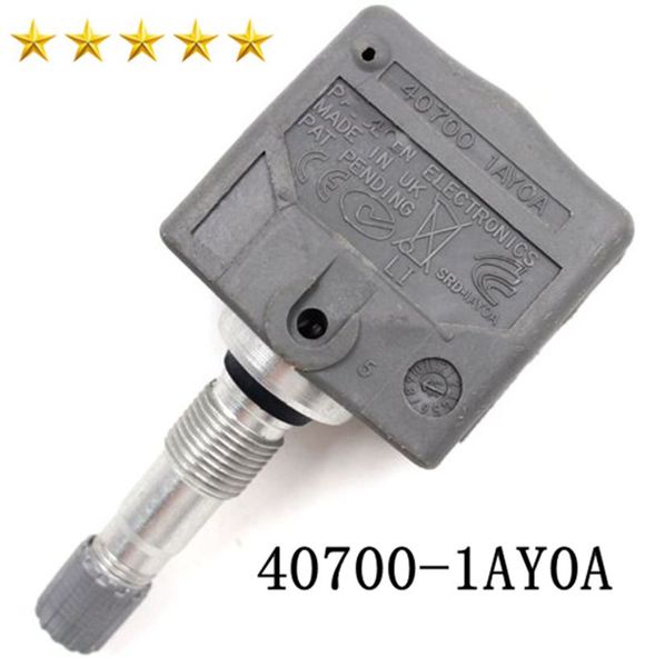 

wholesale car tpms sensor tyre tire pressure monitor system 40700-1ay0a 407001ay0a 433mhz for i nfiniti fx35 n issan gt-r 370z high quality
