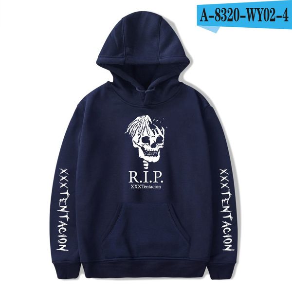 

new store promotion in spring friday fashion rapper xxxentacion search fleece hooded sweater european and american shirt