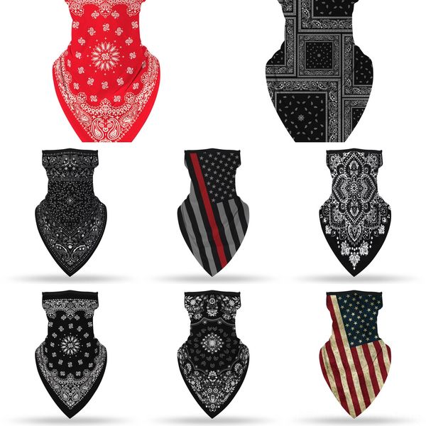 

8ktmh women magic scarf magic mask sun protection camouflage spots szalik komin face windproof mask scarf bandanas men, Black