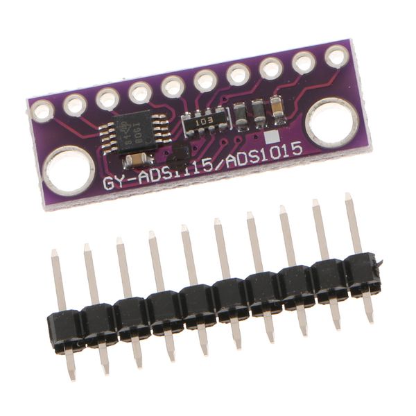 

ads1115 4 channel 16 bit analog-to-digital adc pga converter for arduino/raspberry pi