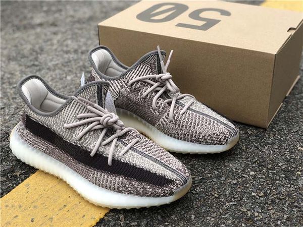 

2020 kanye west authentic man running shoes 3m reflective v2 zyon israfil asriel women men designer shoes fz1267 with original box