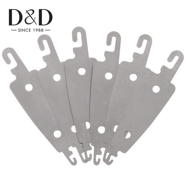 

10pcs stainless steel needle threader stitch embroidery tools for large eye hook needles diy sewing supplies accessory texej, Black