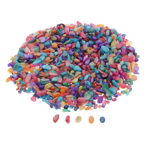 

100g decorative stones, gemstone chips beads for aquariums, landscaping, vase fillers, succulent, tillandsia, cactus pot, terrarium plants