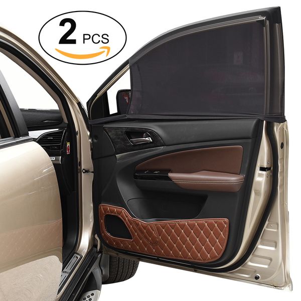 

2pcs cargool car sun shade side window mesh car curtain sunshade uv protection window curtains for cars