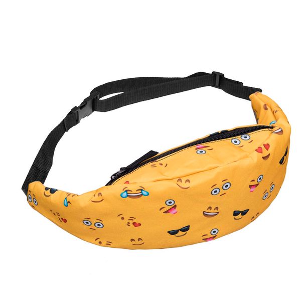 

2018 new men women waist bag casual functional waist packs fanny bags for money phone women's belt female chest bag c25