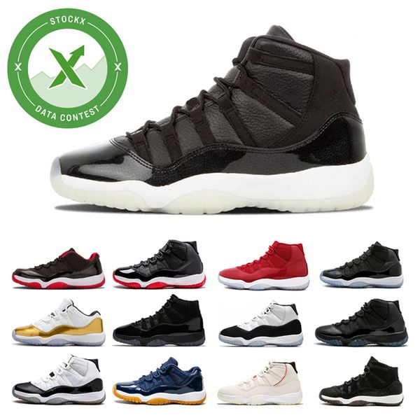 

stock x retro low bred 2019 11s basketball shoes for men women midnight navy concord 23 45 space jam bred mens sports shoes