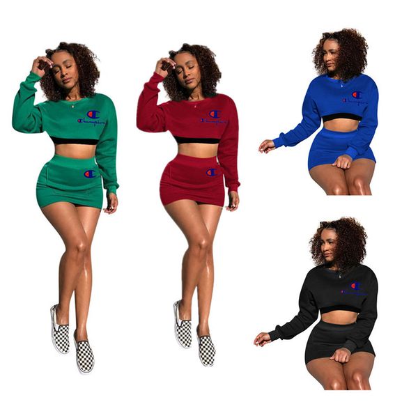 champion 2 piece skirt set