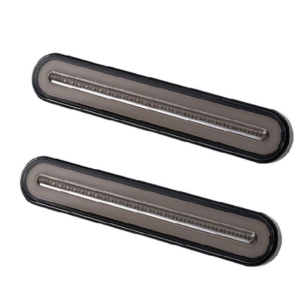 

2x neon led rv trailer truck sflowing turn signal brake rear tail light lamp