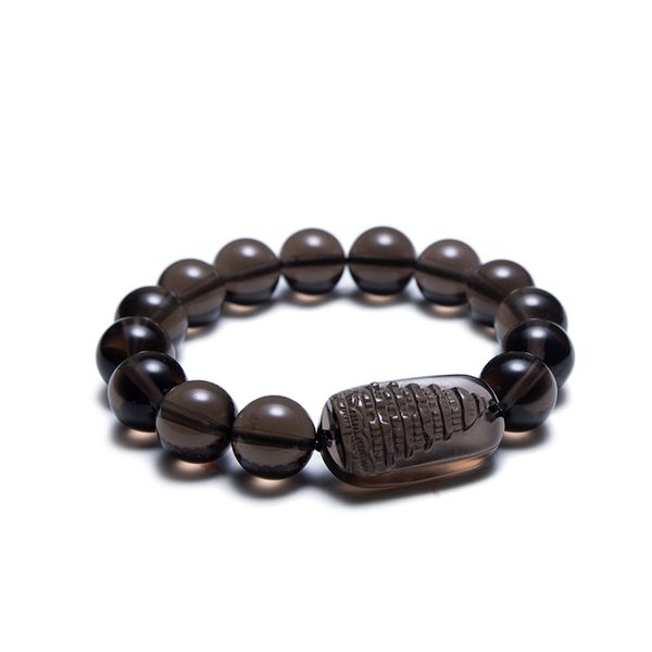 

jewelry natural black obsidian crystal quartz stone new tower bracelet academic magical instrument bracelets