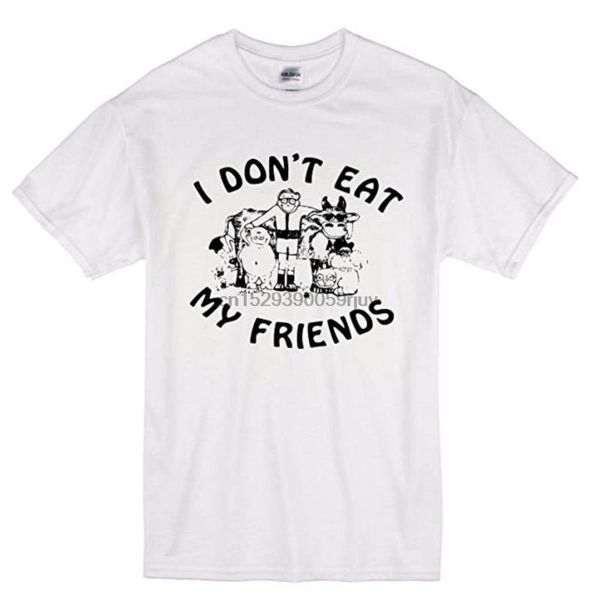

i dont eat my friends t shirt worn by morrissey bernard shaw quote all sizes, White;black