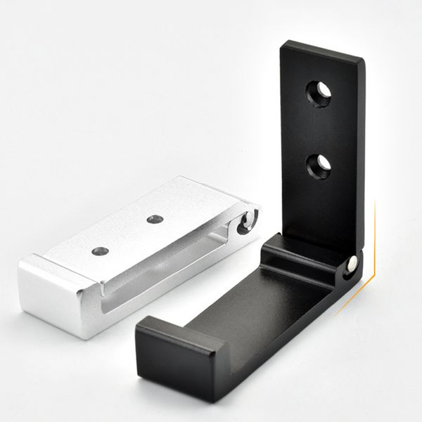 

aluminum alloy foldable wall hook coat rack wall mounted floating coat rack hook clothes hanger kitchen holder