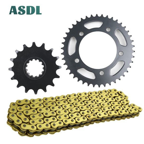 

motorcycle motor 525 chain and 16t front 42t rear sprocket kit for cbf1000 f cbf 1000 2016 16 42 teeth