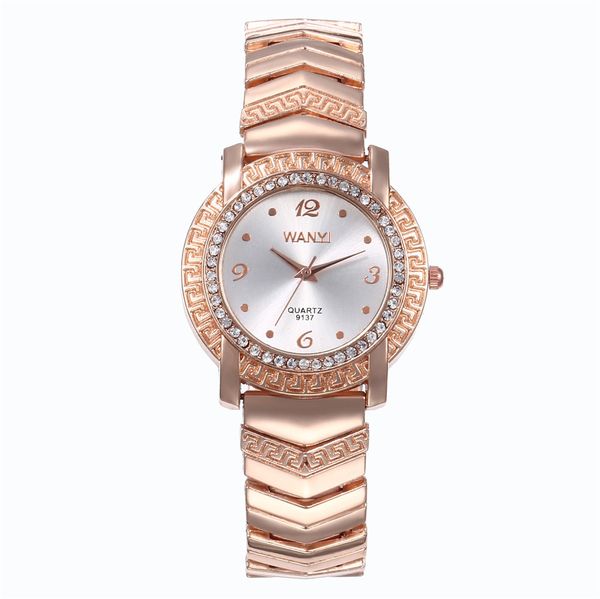 

luxury fashion women watches lady bracelet stainless steel rose gold watch quartz wristwatches gifts relogio feminino beauty designer clock, Slivery;brown