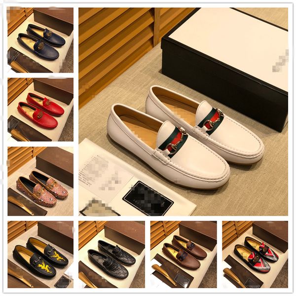 

19fs luxurious trend loafers shoes peas shoe fashion shoes casual shoes men's shoe driving breathable ultra light tennis, Black