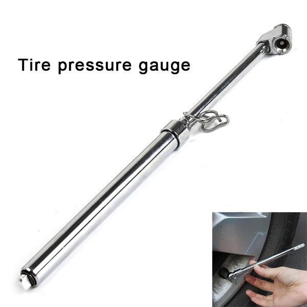 

10-150psi heavy duty straight-on dual head truck service tire air pressure gauge tool car styling