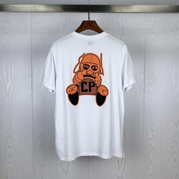 

20ss cp company mens designer t shirts active white comic tshirt mens designer printing t shirt luxurious cotton women t-shirt brand shirts, White;black
