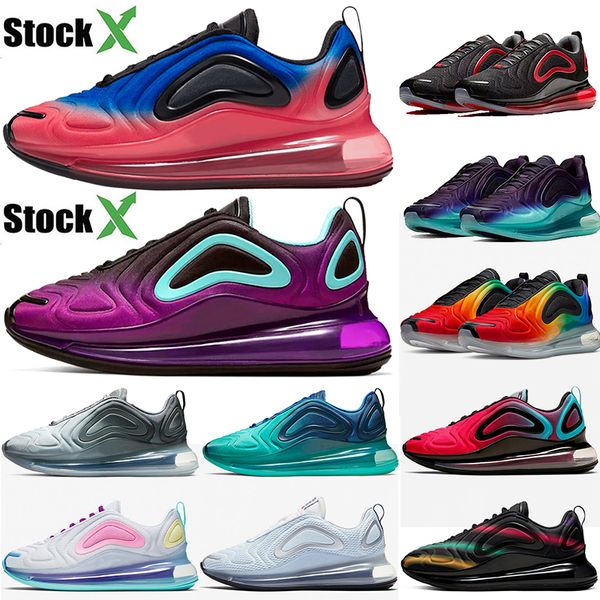 

air cushion 72c men trainer running shoes racer blue hyper violet designer tennis for women sneakers sport shoes 36-45, White;red