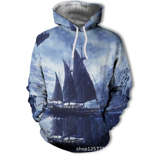 

mens designer special snow Â· ship series 3d digital printing, Black
