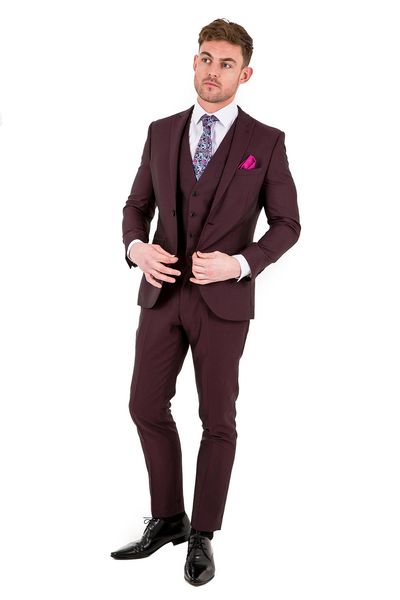 

fashionable two buttons groomsmen peak lapel groom tuxedos men suits wedding/prom/dinner man blazer(jacket+pants+tie+vest) 527, Black;gray