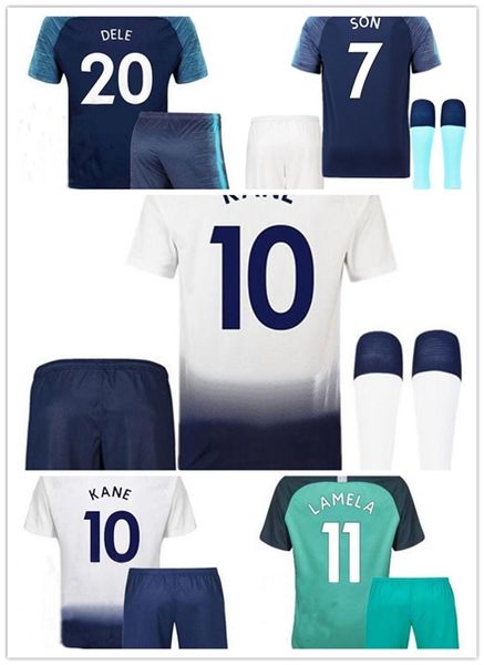

2018 2019 высочайшее качество в таиланде kane spurs футбол джерси lamela eriksen dele son jersey 18 19 футбольная форма рубашка kids kit set