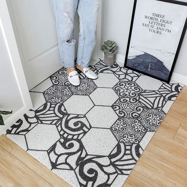 

75*45cm anti-skid entrance door hall floor anti-skid mats home kitchen decoration