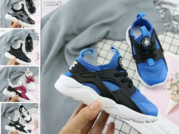 

2019 Новые детские кроссовки Air Huarache для мальчиков Детские кроссовки Huaraches Спортивн