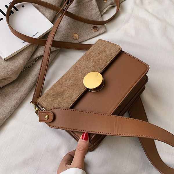 

урожай моды матовый площади мешок 2019 новая мода высокого качества pu кожа женская сумка замок плеча сумка